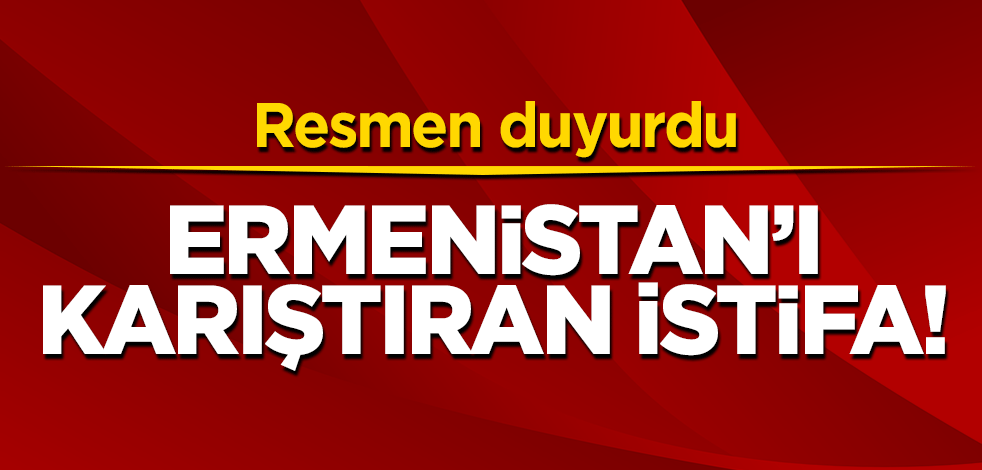 Ermenistan Savunma Bakanlığı Sözcüsü Artsrun Hovhannisyan istifasını duyurdu