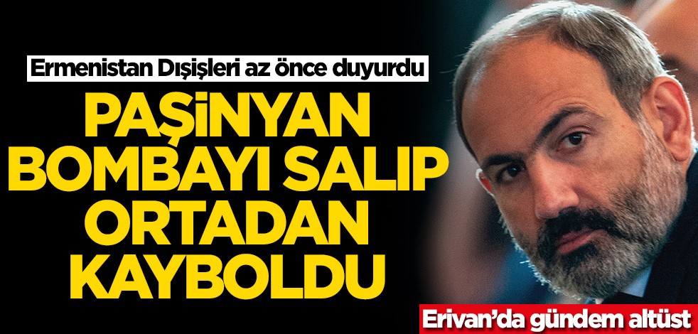 Ermenistan'da gündem altüst! Erivan yönetimi Paşinyan gelişmesini az önce servis etti