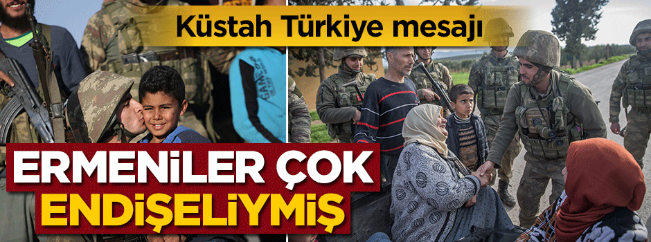 Ermenistan'dan küstah Türkiye mesajı