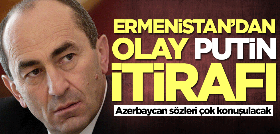 Ermenistan'dan Putin itirafı! Dağlık Karabağ sözleri çok konuşulacak