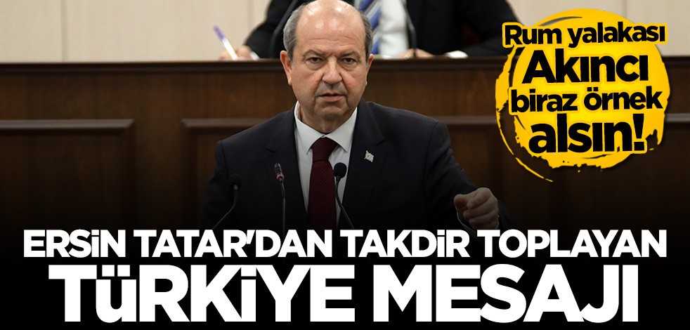 Ersin Tatar: Böyle Türkiye'ye can kurban