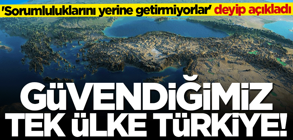 Ersin Tatar: Güvendiğimiz tek ülke Türkiye
