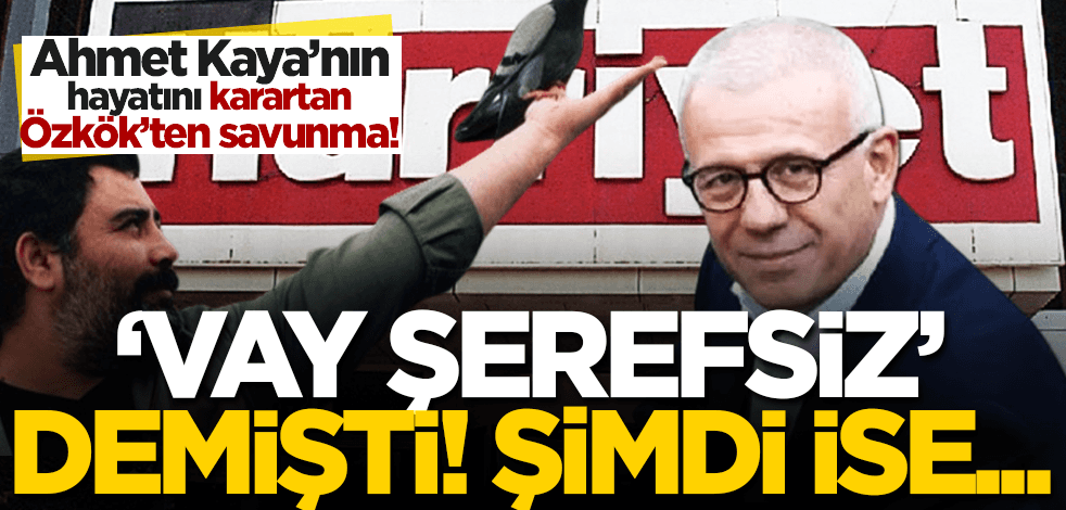 Ertuğrul Özkök’ten ‘Vay şerefsiz’ savunması: Mezarına gittim ya!