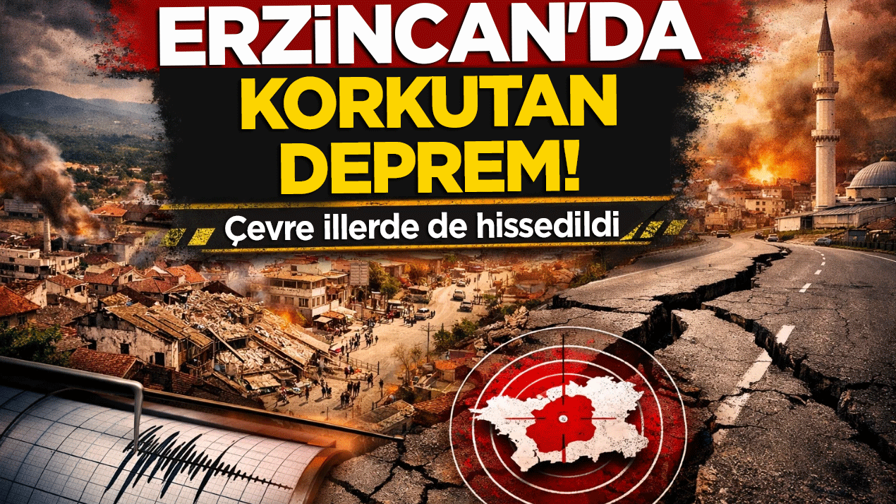 Erzincan'da korkutan deprem! AFAD verileri paylaştı