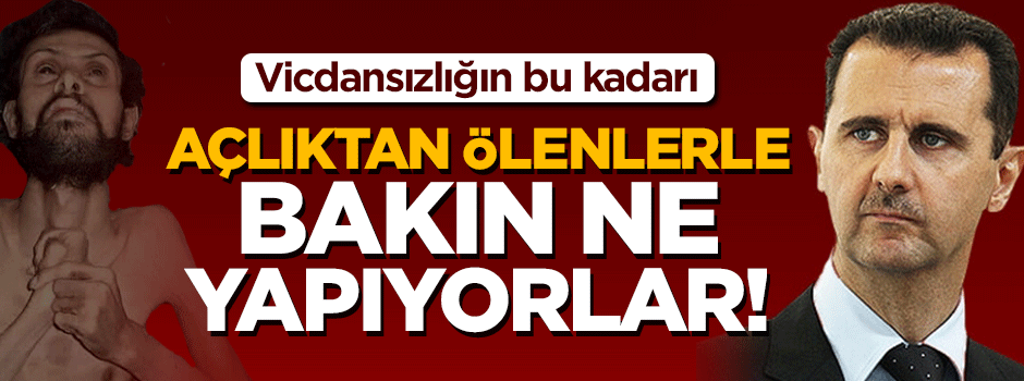 Esad taraftarları açlıktan ölenlerle dalga geçiyor!