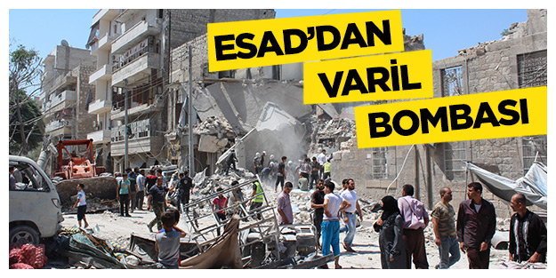 Esad’dan varil bombası