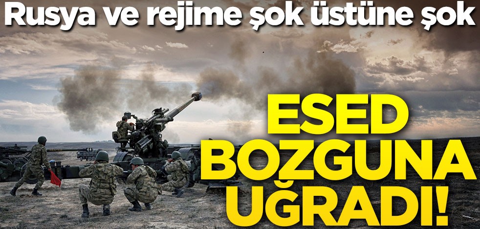 Esed bozguna uğradı! Rusya ve rejime şok üstüne şok