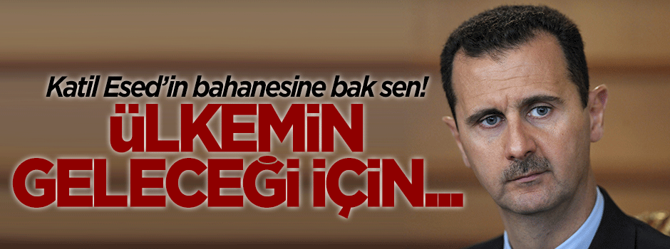 Esed: DAİŞ yenilene kadar gitmeyeceğim