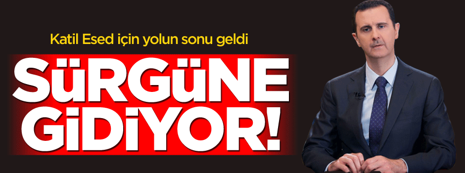 Esed için yolun sonu geldi!