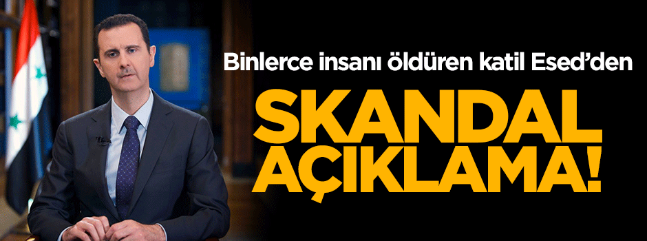 Esed: Kontrolü geri almaya kararlıyım