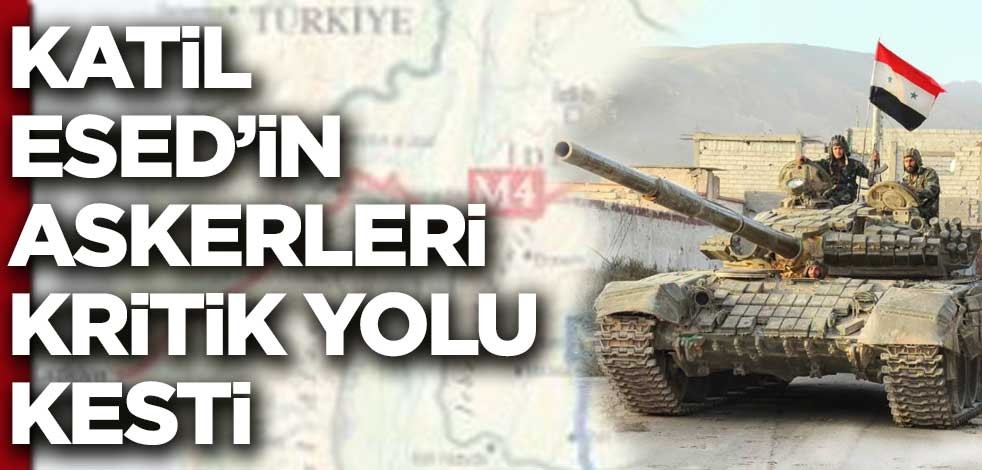 Esed, kritik yolu kesti iddiası…