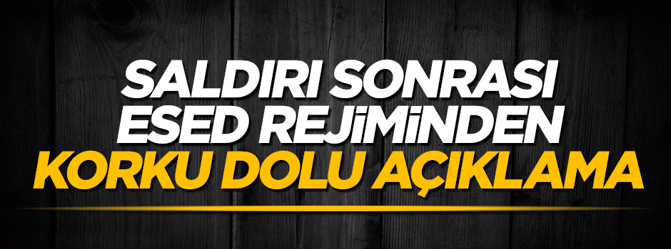 Esed rejiminden açıklama! Gerilimin tırmanmasını...