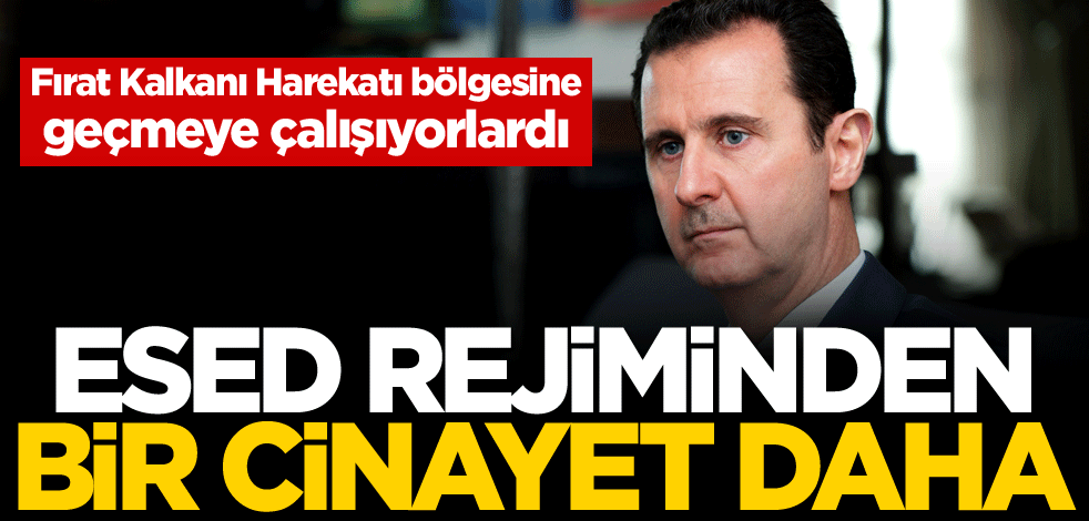 Esed rejiminden bir cinayet daha!