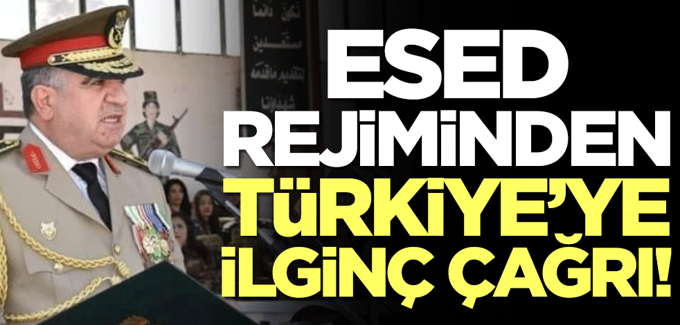 Esed rejiminden Türkiye'ye ilginç çağrı
