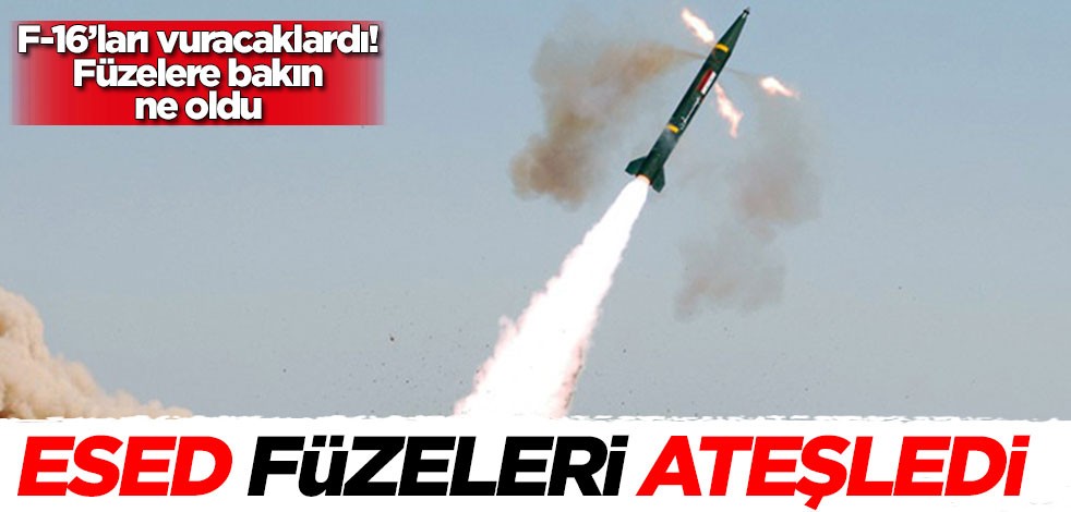 Esed rejiminin ateşlediği füzelere bakın ne oldu