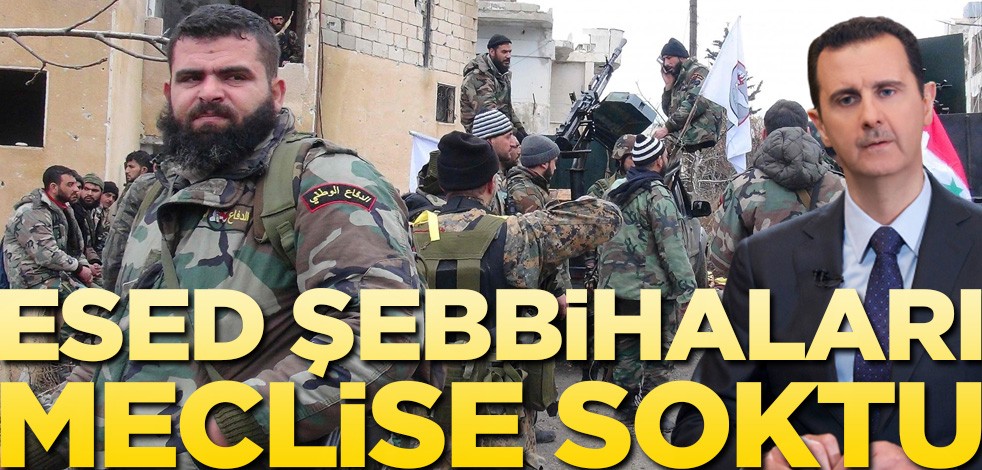 Esed, Şebbihaları meclise soktu