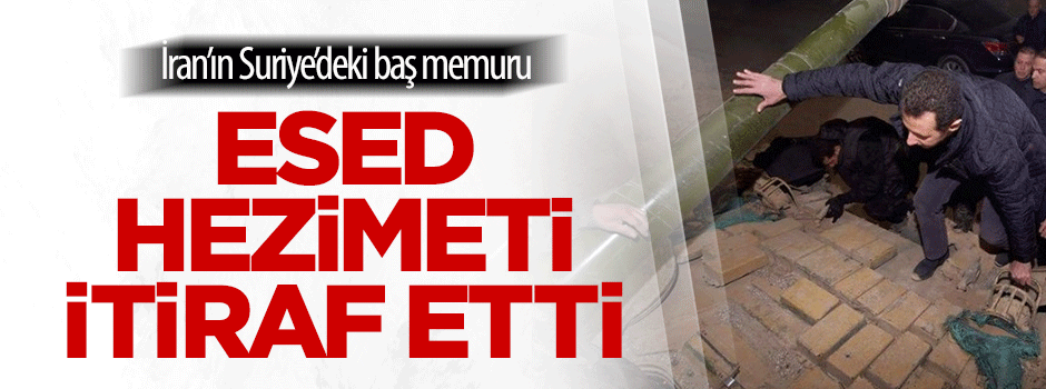 Esed yenilgiyi itiraf etti