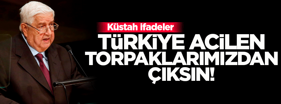 Esed yönetimi: Türkiye acilen topraklarımızdan çıksın