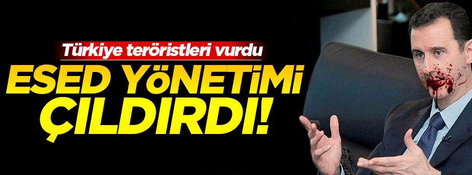 Esed yönetiminden küstah açıklama!