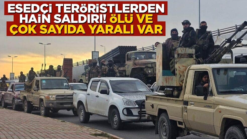 Esedçi teröristlerden hain saldırı! Ölü ve çok sayıda yaralı var