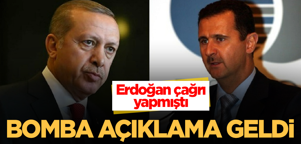 Esed'den Erdoğan'ın "Ebedi küslük olmaz" sözlerine cevap