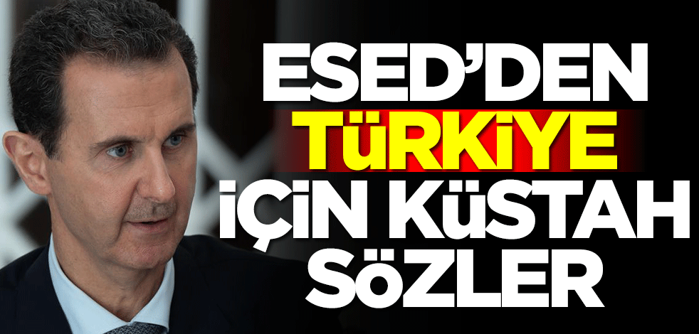 Esed'den Türkiye'nin operasyonuna ilişkin küstah sözler! Resmen kaşınıyor