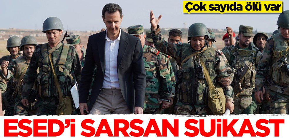 Esed'i sarsan suikast! Çok sayıda ölü var