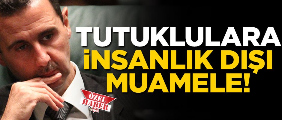 Esed'in adamları erkek tutuklulara yaygın olarak cinsel şiddet kullanmış