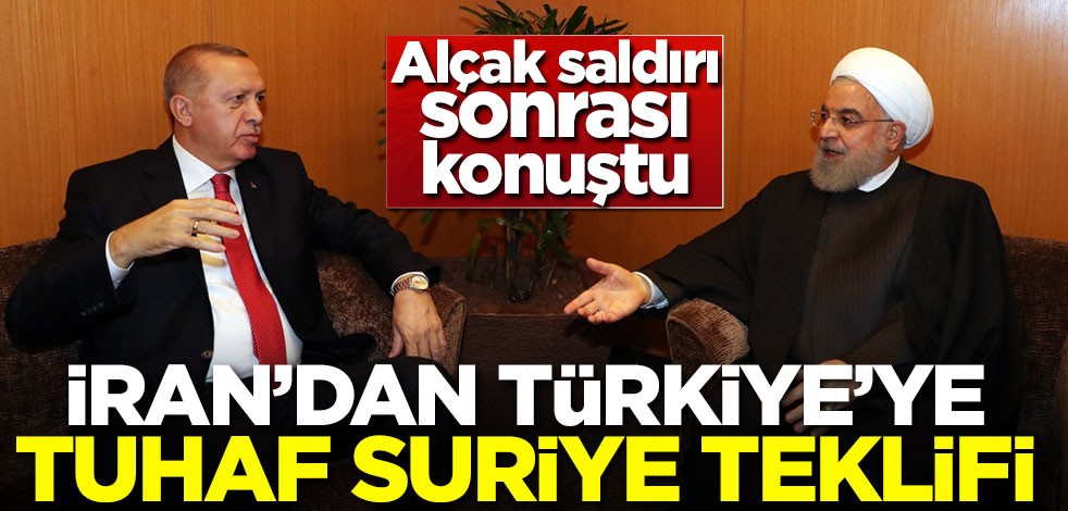 Esed'in alçak saldırısı sonrası İran'dan Türkiye'ye tuhaf teklif!