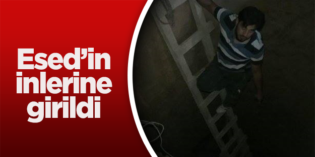 Esed'in inlerine girildi