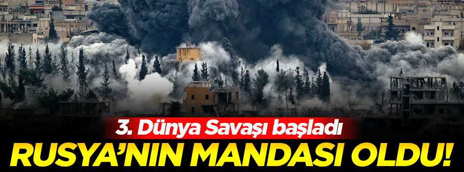 'Esed'ın Suriyesi Rusya'nın mandası oldu'