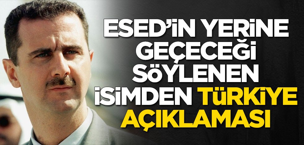 Esed'in yerine geçeceği söylenen Fahd el-Mısri'den Türkiye açıklaması