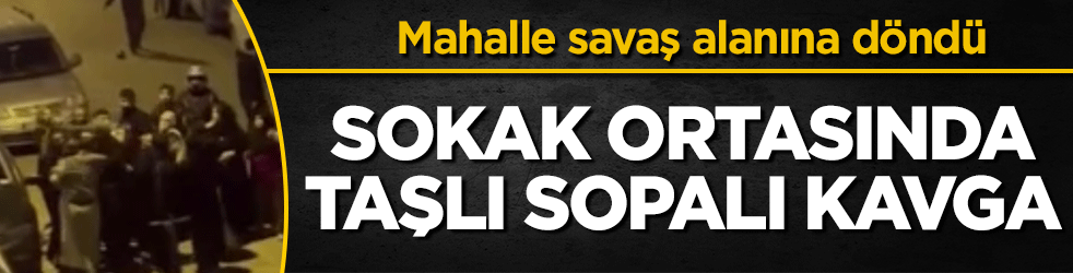 Esenyurt sokakları karıştı! Mahalle savaş alanına döndü: Çocuk tartışması aile kavgasına dönüştü