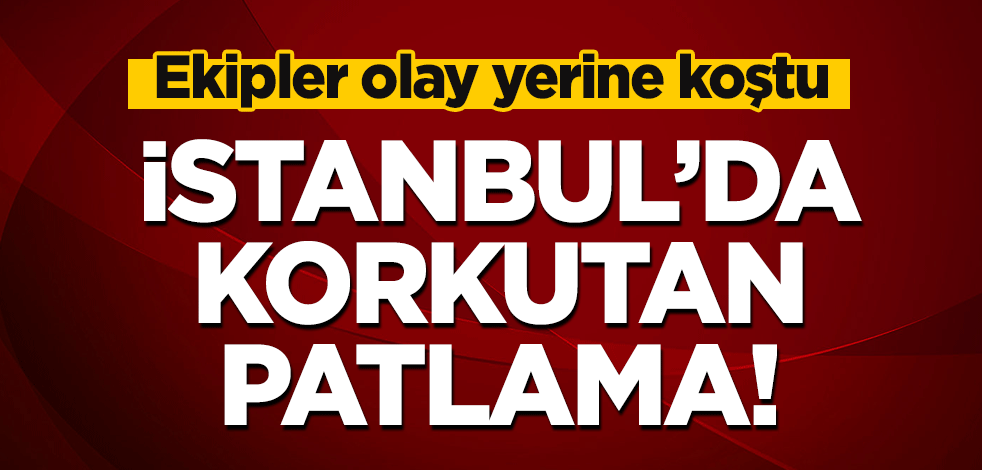 Esenyurt’ta 26 katlı binanın 6’ncı katında doğalgaz patlaması