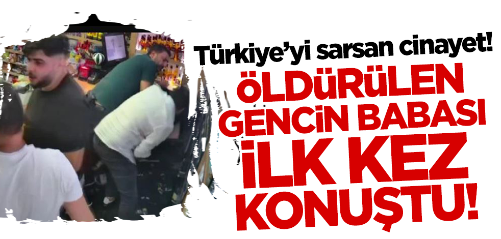 Esenyurt'ta tekelde kan donduran cinayet! Öldürülen Yunus Emre Erzen'in babası ilk kez konuştu