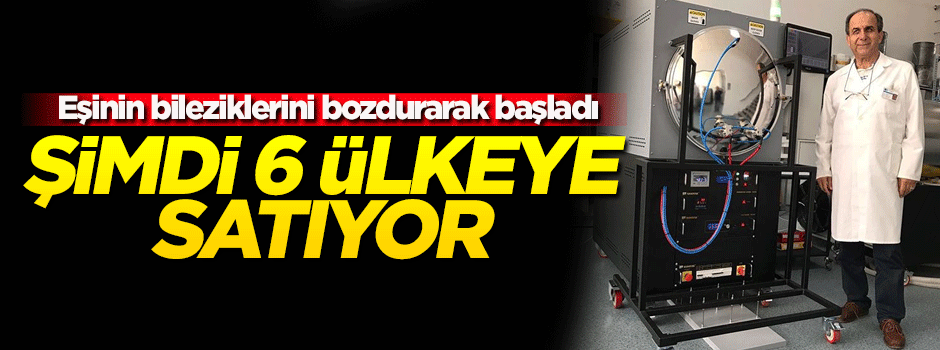 Eşinin bilezikleriyle kurdu! Şimdi 6 ülkeye...