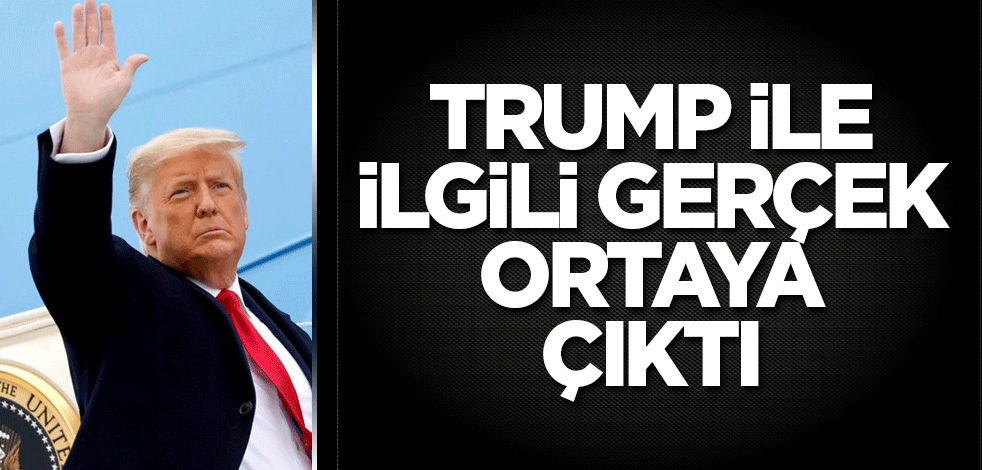 Eski ABD Başkanı Donald Trump'la ilgili şaşırtan iddia