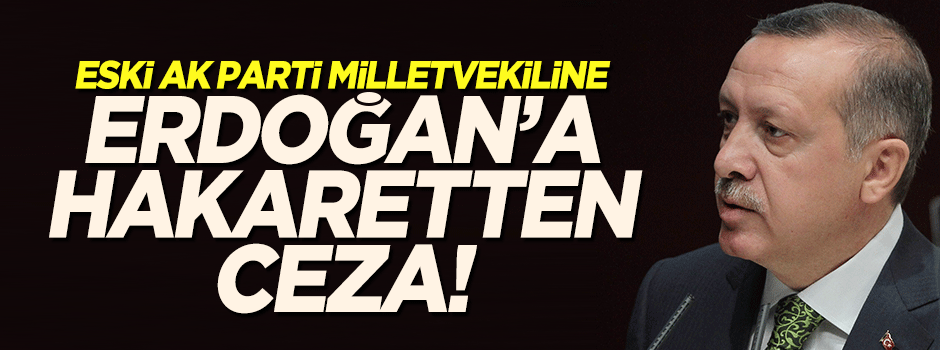 Küfürbaz Feyzi'ye Erdoğan'a hakaretten ceza!