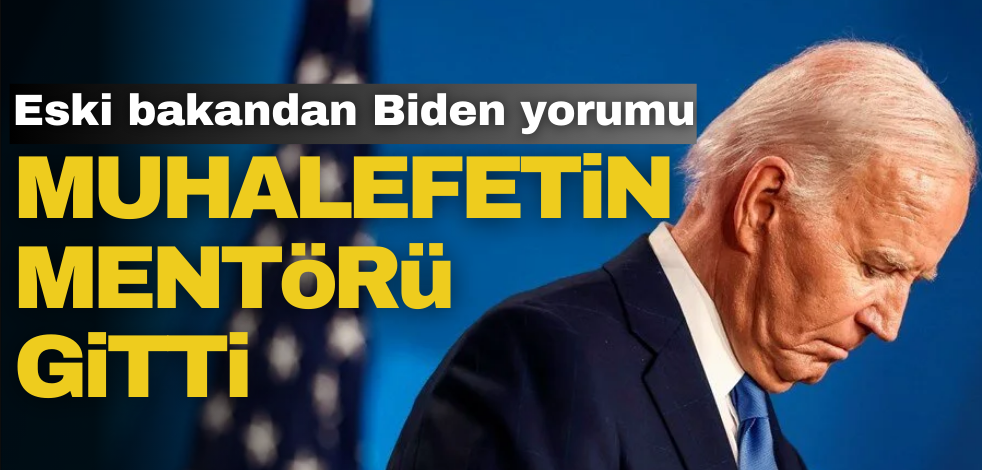 Eski bakandan gündem olan Biden açıklaması: Muhalefetin mentörü gitti!