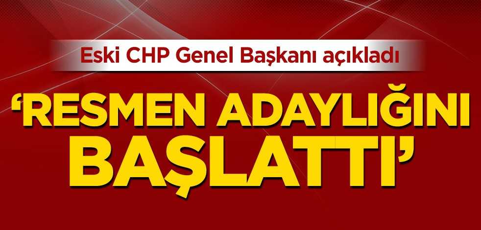 Eski CHP Genel Başkanı Murat Karayalçın'dan Muharrem İnce açıklaması! 'Resmen adaylığını başlattı'