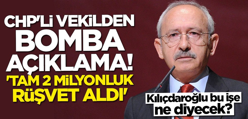 Eski CHP’li vekilden CHP’li belediyeye 2 milyonluk rüşvet suçlaması