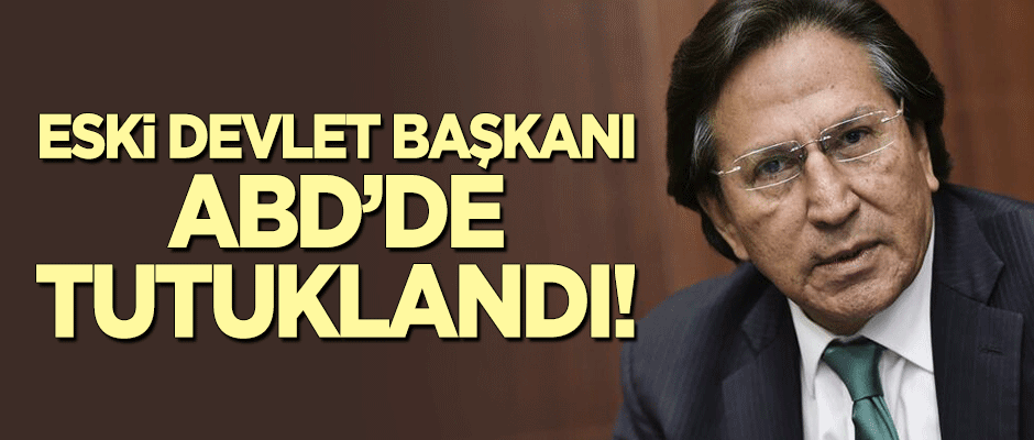 Eski devlet başkanı ABD'de tutuklandı!