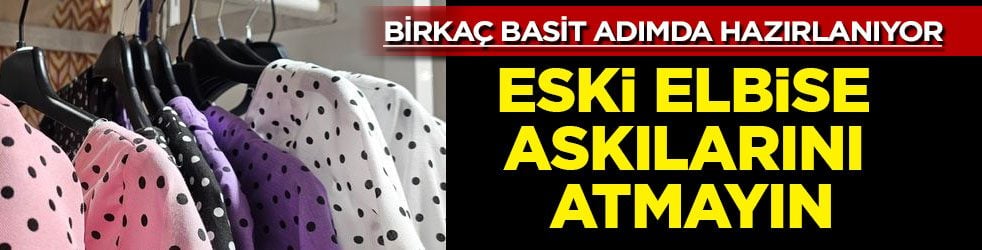  Eski elbise askılarını çöpe atmayın: Küçük bir işlem... Mutfakta bu işe yaradığını öğrenince şaşıracaksınız!