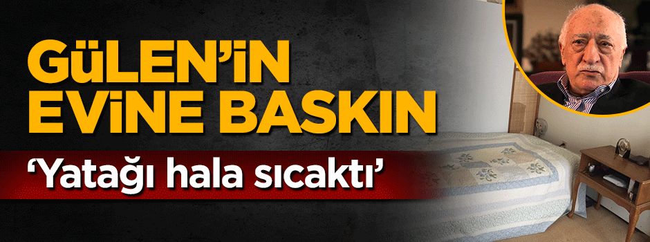 Eski MİT Müsteşarı Emre Taner teröristbaşı Gülen'in evine yapılan baskını anlattı