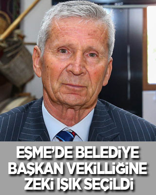 Eşme’de Belediye Başkan Vekilliğine Zeki Işık seçildi
