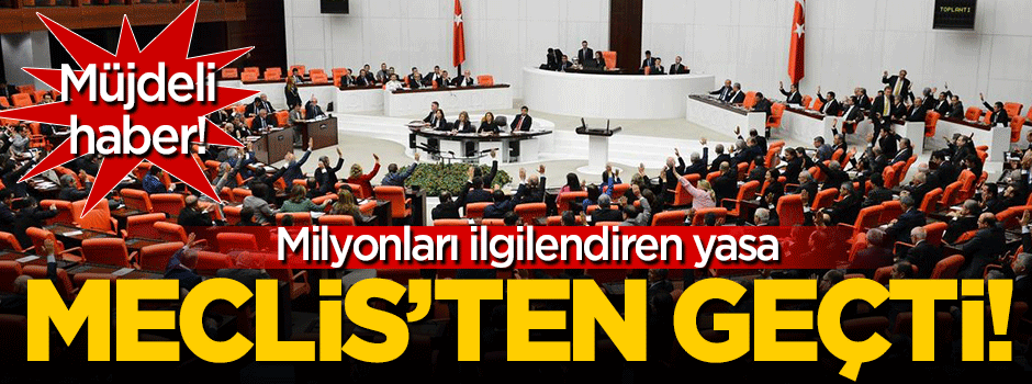 Esnaf Çalışma Yasası TBMM'den geçti!