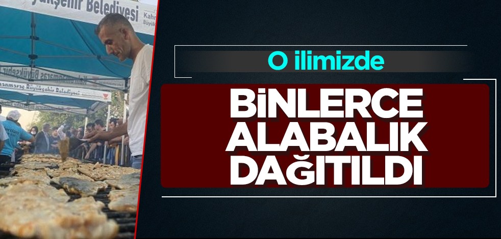 Esnaf ve üretim tesisleri binlerce alabalık dağıttı! Türkiye 2. olma yolunda: O ilimzide 4. Balık Festivali düzenlendi
