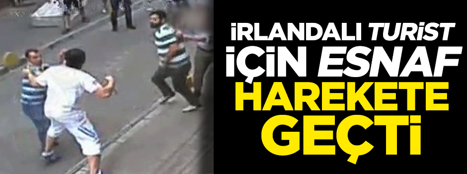 Esnaftan İrlandalı turist için kampanya