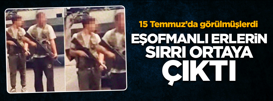 Eşofmanlı erler: Giyinmemize dahi izin vermediler