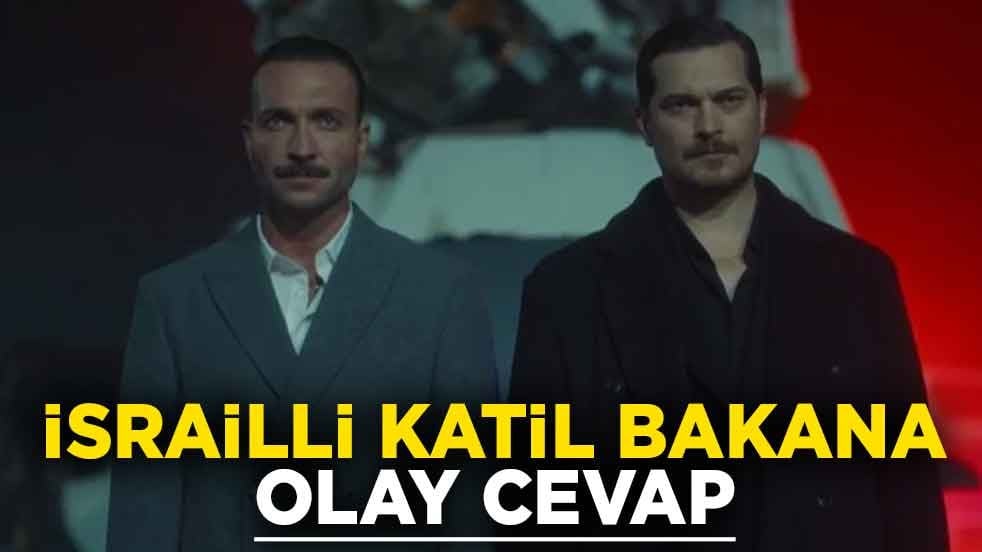 İsrailli bakana olay cevap